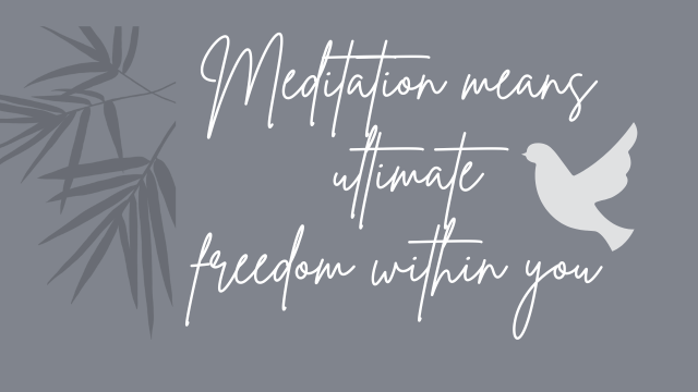 Meditation kaise karen 