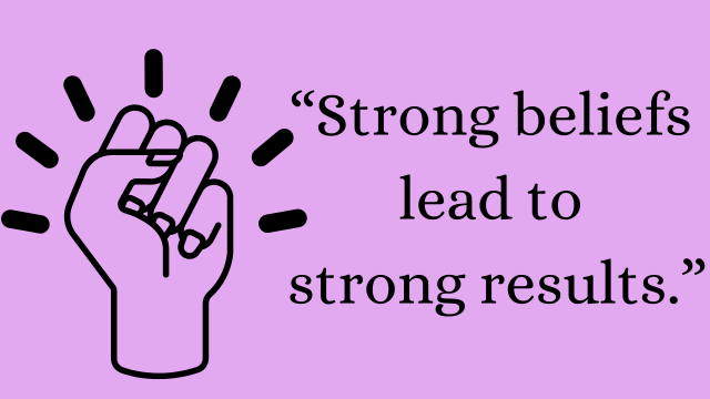 Self Limiting Beliefs 