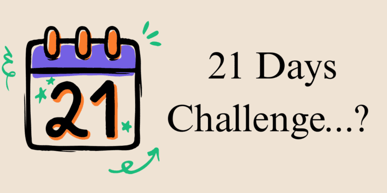 21 Days Challenge. min